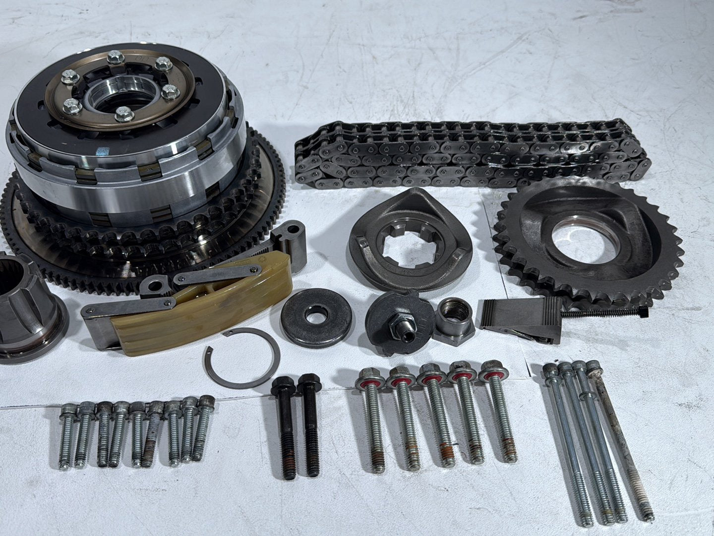 2011 Harley Heritage Softail Classic FLSTC OEM Clutch Basket Chain Tensioner Kit
