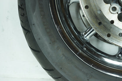 2007 - 2012 Harley-Davidson Touring CVO Electra Screamin Eagle Front Wheel Rim Tire 130/90B16