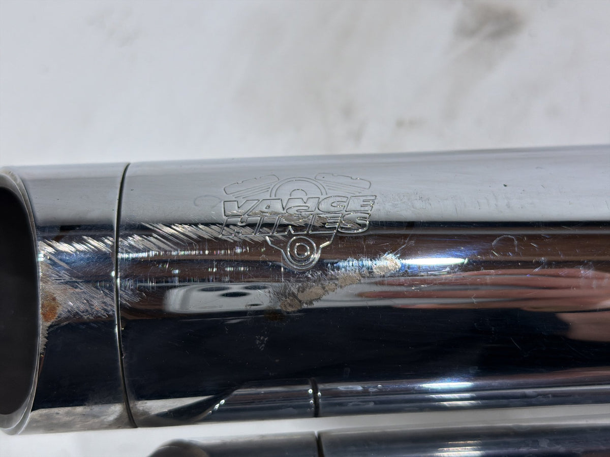 2006 Harley Softail Deuce FXSTDI OEM Exhaust Header Pipes Vance & Hines