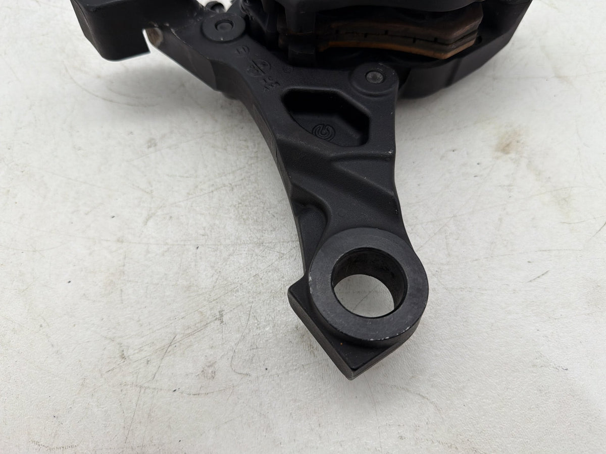2012 Harley Street Glide Touring FLHX OEM Rear Back Brake Caliper w/ Bracket