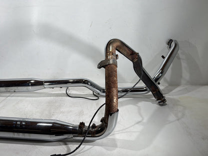 2013 Harley Street Glide Touring FLHX OEM Exhaust Header Pipes Muffler