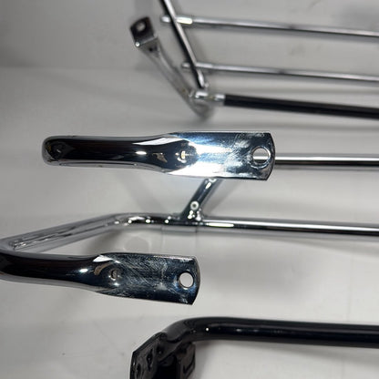1984 - 1998 Harley-Davidson Touring Road King Police Rear Left Right Saddlebag Guard Rails Bar  	49194-85