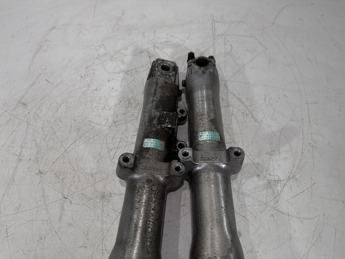 2002 Harley Heritage Softail Classic OEM Front Left & Right Fork Legs Sliders