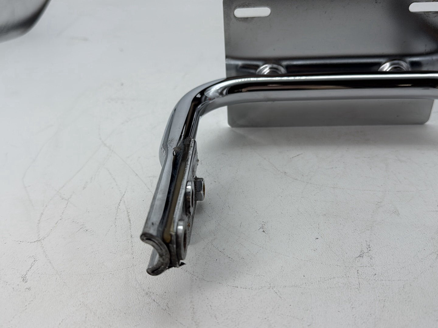 2008 Harley Road King Touring FLHR OEM Rear License Plate Support Bar Holder