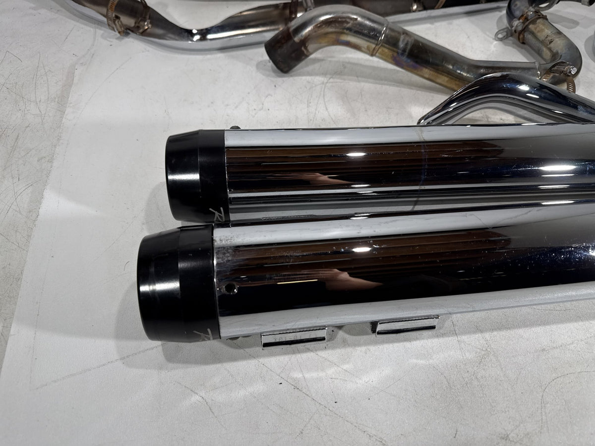 2002 Harley Electra Glide Touring Classic Exhaust Header Pipes Muffler RINEHART