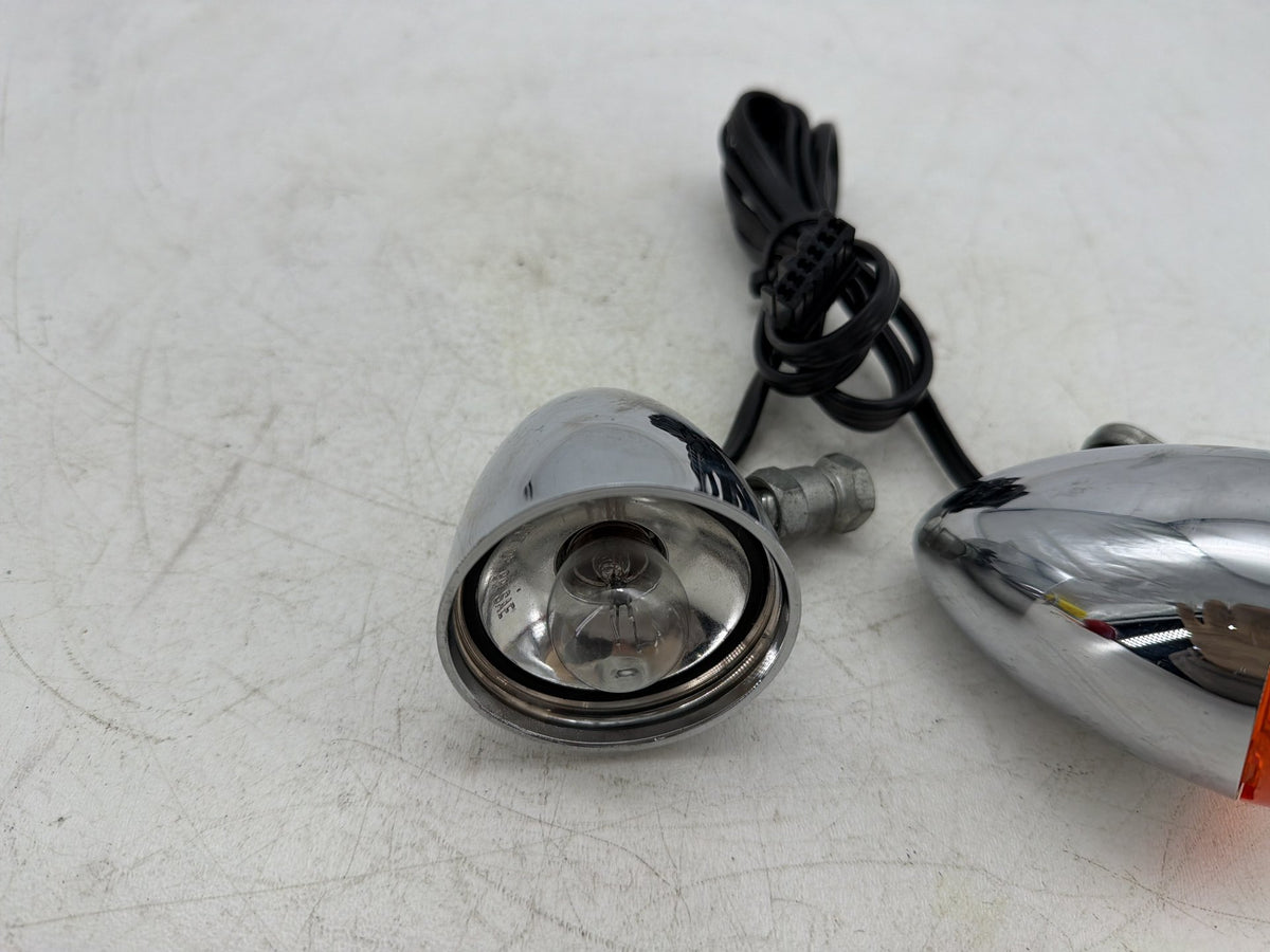 2006 Harley Softail Deuce FXSTDI OEM Front Left Right Turn Signal Indicators