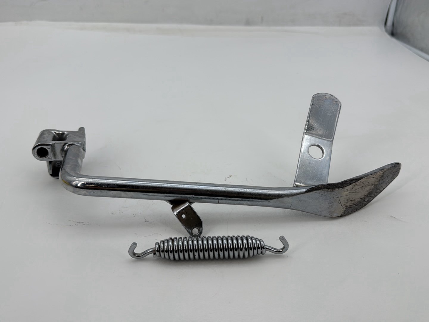 2007 Harley Softail Heritage Classic FLSTC OEM Left Side Jiffy Kick Stand & Spring