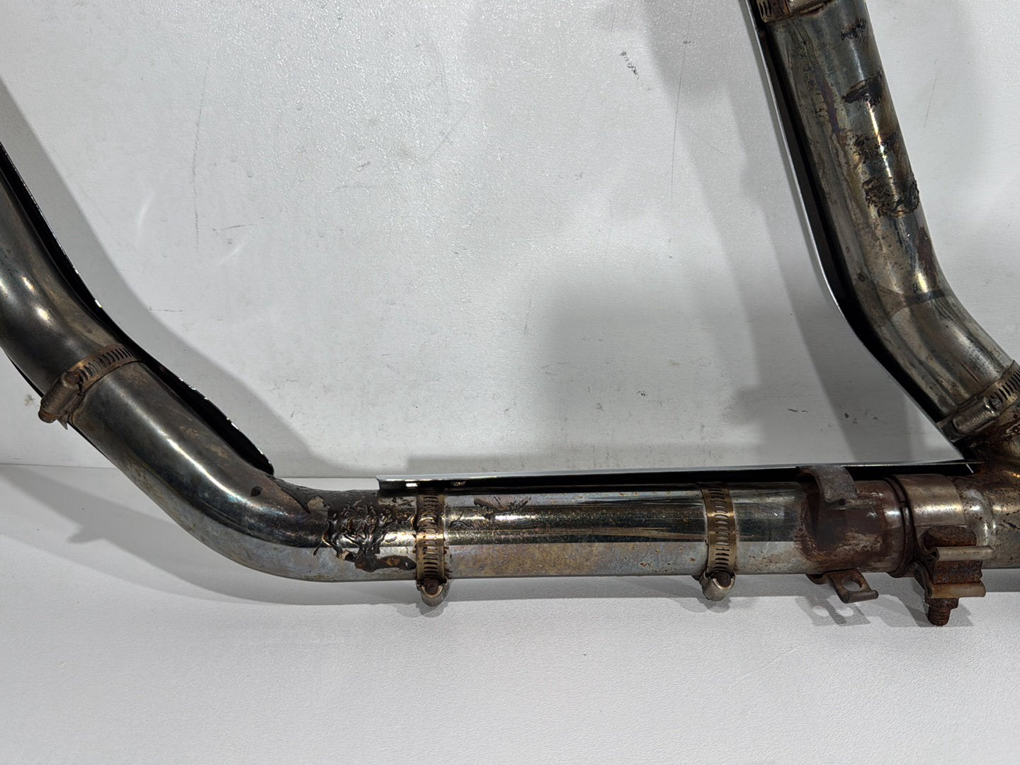 1998 Harley Road King Touring FLHRCI Classic OEM Exhaust Header Pipes Muffler