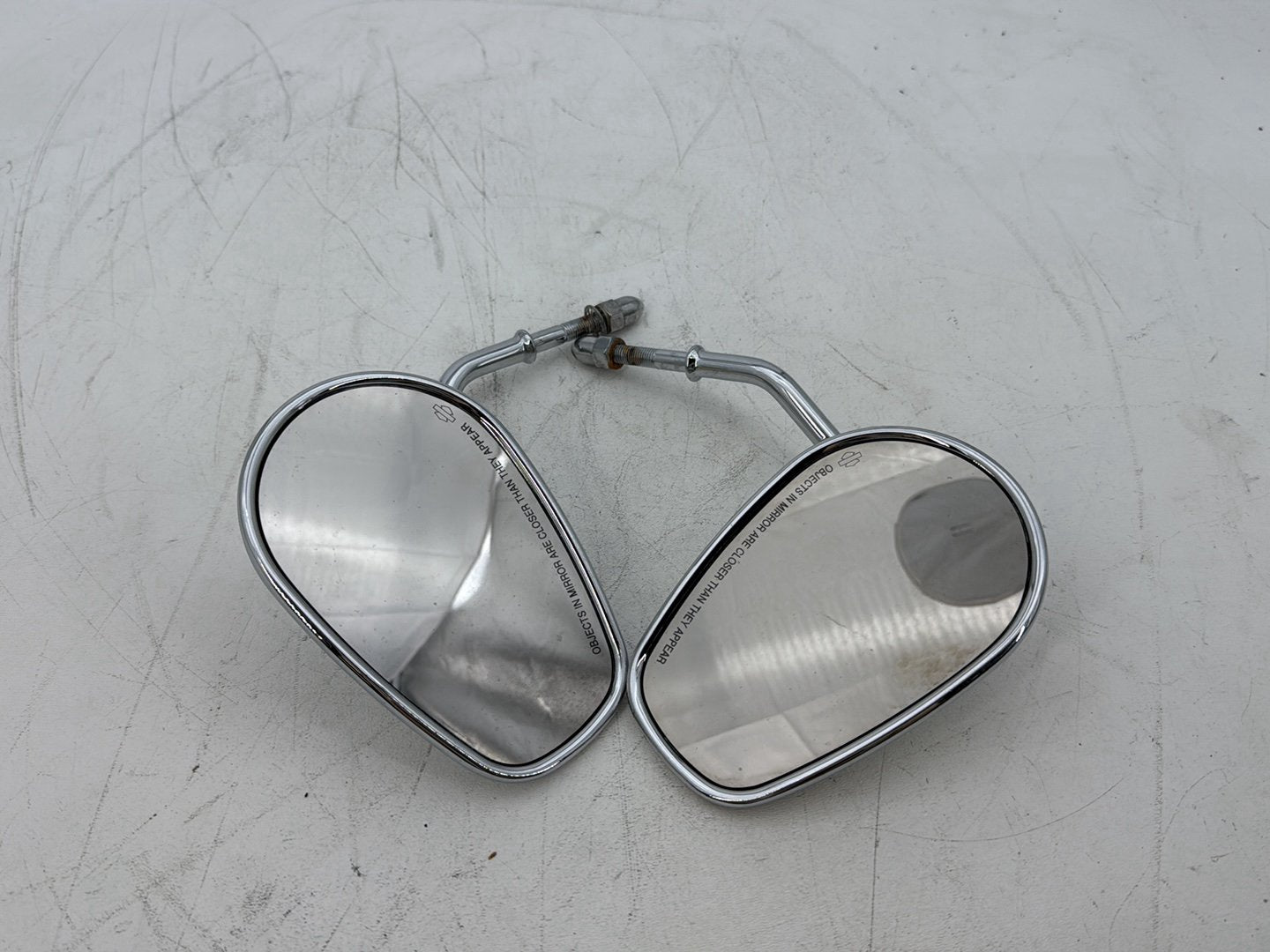 2005 Harley Heritage Softail Classic OEM Left Right Rear View Mirror 91840-03B