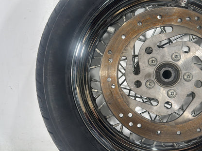 2004 Harley Softail FLSTC Heritage Classic OEM Rear Wheel Rim Tire Spoked