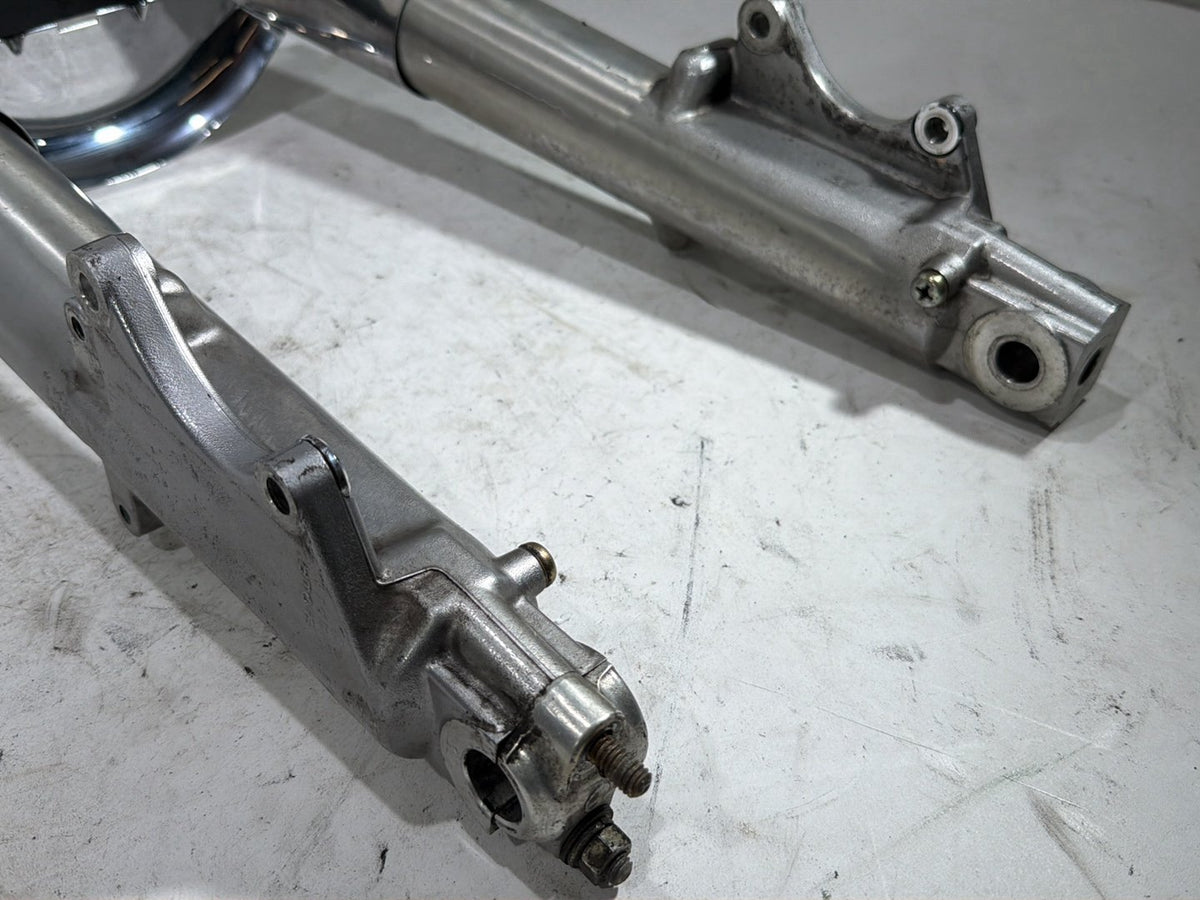 94 Harley Electra Glide Touring Front Triple Tree Set & LH RH Fork Legs Sliders