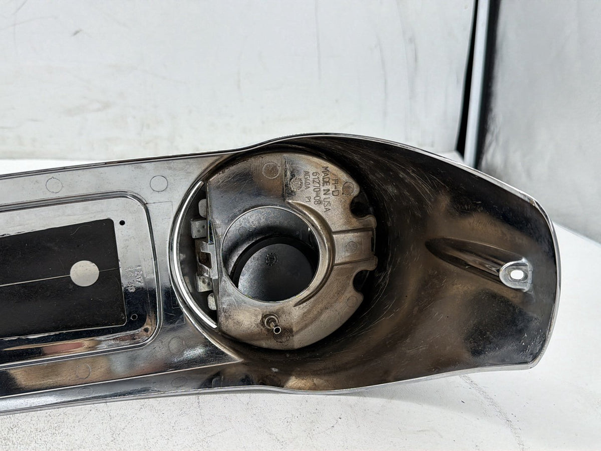 2008 Harley Touring FLHT Electra Glide OEM Fuel Gas Tank Dash Console NOKey