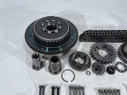 1997 Harley Softail Fat Boy FLSTF OEM Clutch Basket Chain Tensioner Kit 37707-94