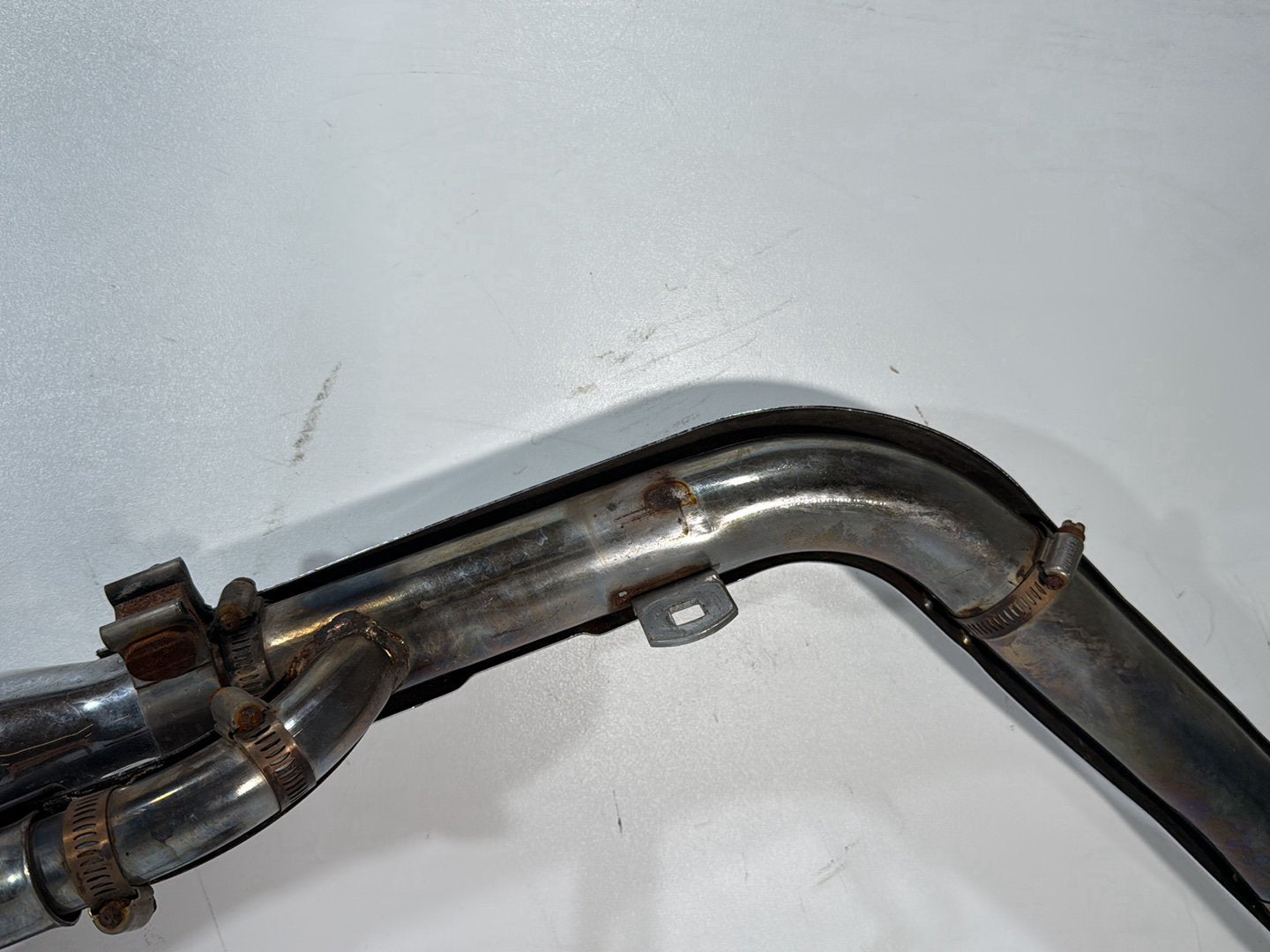 2008 Harley Dyna FXDL Low Rider Anniversary OEM Exhaust Header Pipes Muffler