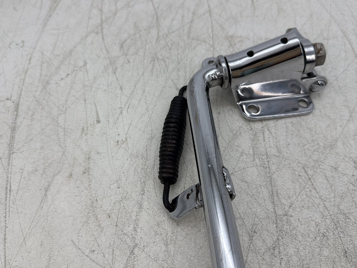 2004 Harley Road King Touring Custom FLHRSI OEM Left Side Jiffy Kick Stand & Spring