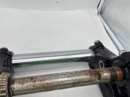 2004 - 2013 Harley-Davidson Sportster 1200 Custom Front Triple Tree Set & LH RH Fork Legs Sliders 46126-04