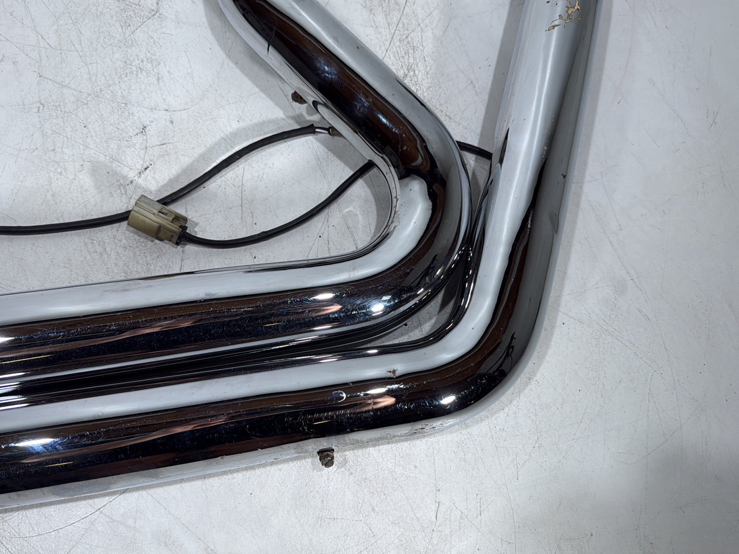 2015 Harley Dyna Low Rider FXDL OEM Exhaust Header Pipes Vance & Hines