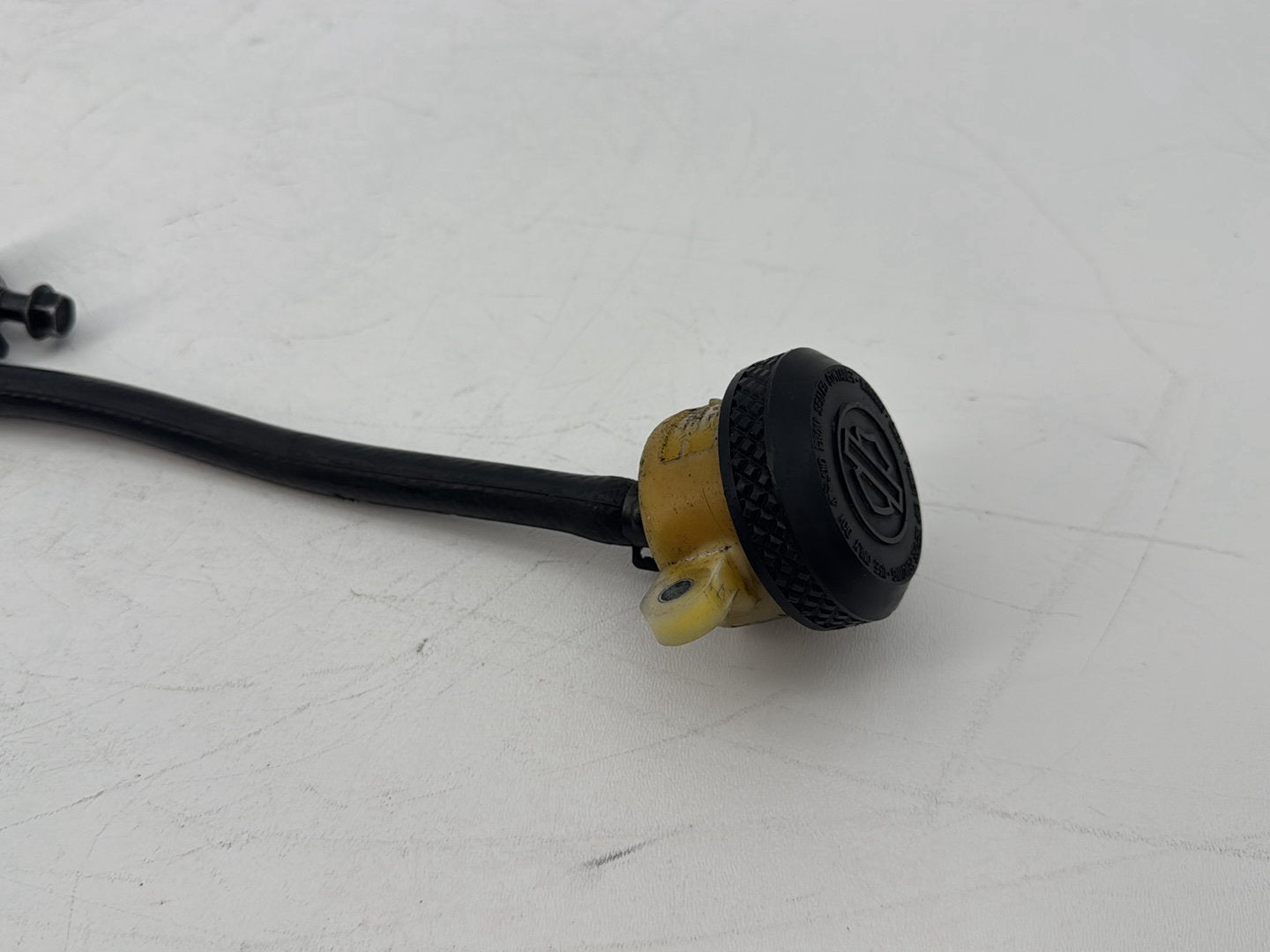 2009 Harley Sportster XL1200 Low Rear Brake Line Master Cylinder Reservoir Tank