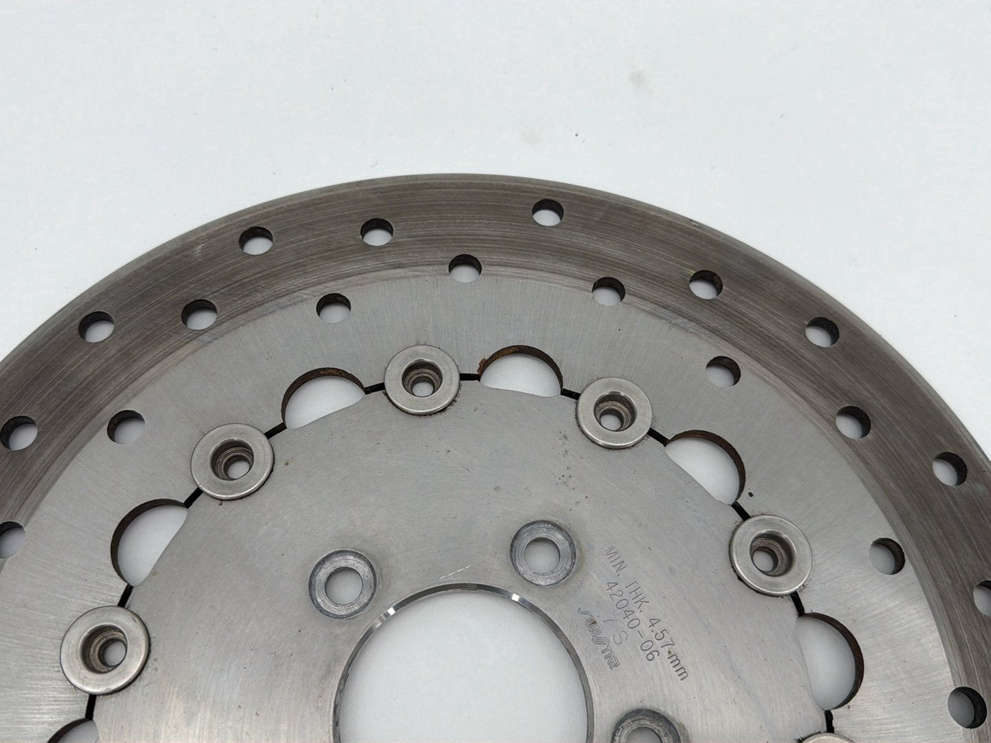 2008 Harley Dyna Fat Bob FXDF OEM Front Brake Rotors Disc Pair