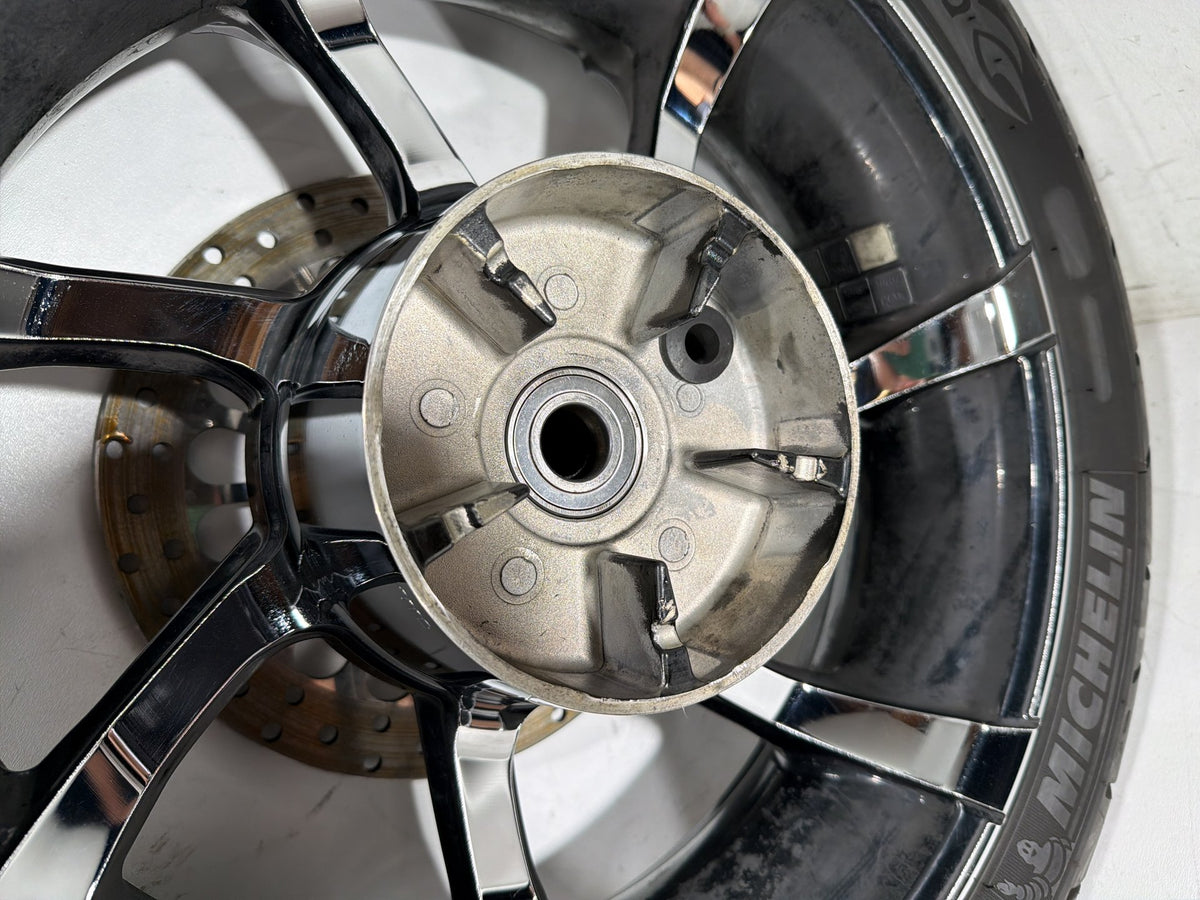 2010 Harley Street Glide Touring FLHX OEM Front & Rear Wheel Rim Tire 18" 18"