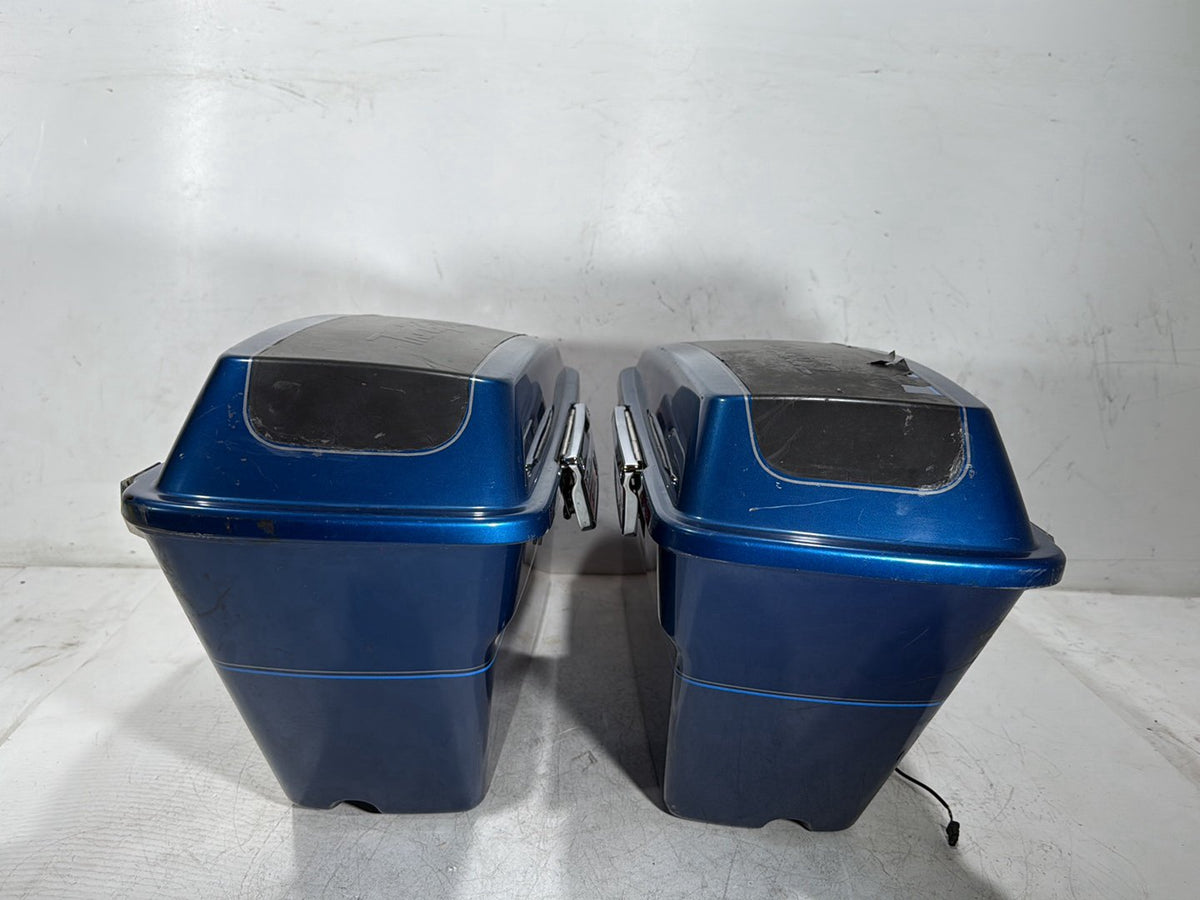 2006 Harley Electra Glide Touring Ultra FLHTCUI OEM Left Right Saddlebags Luggage NOKey