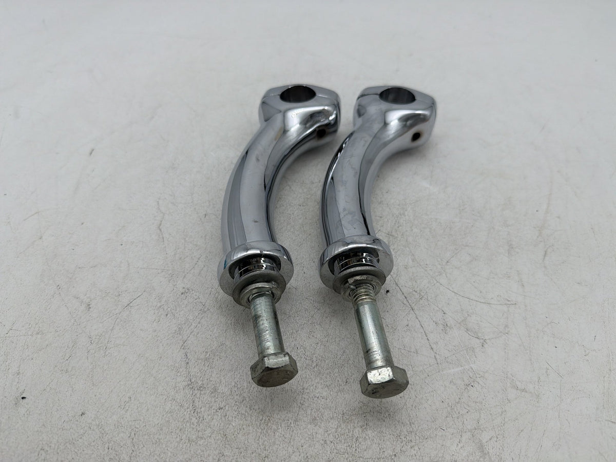 2003 Harley Softail Deuce FXSTDI OEM Front Handlebar Risers Riser