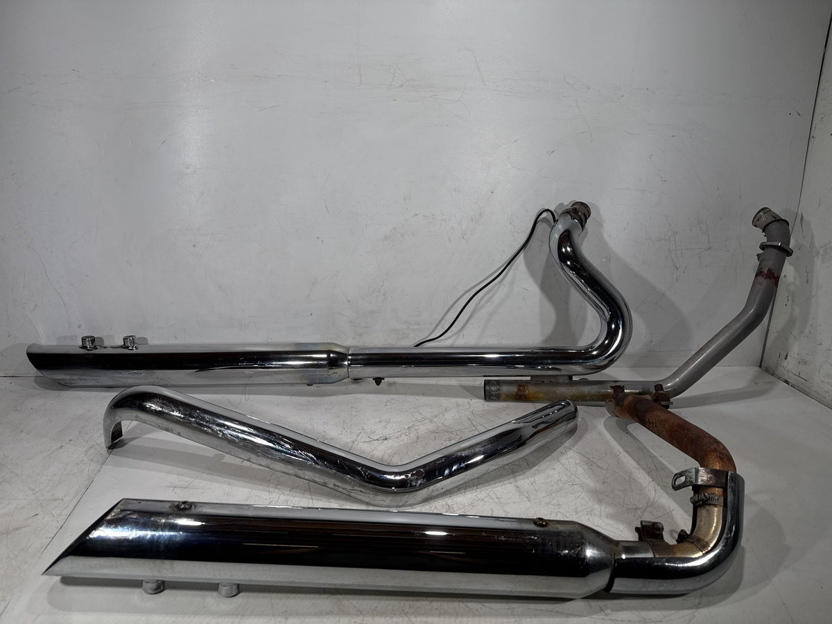 2012 Harley Electra Glide Touring Ultra OEM Exhaust Header Pipes Muffler