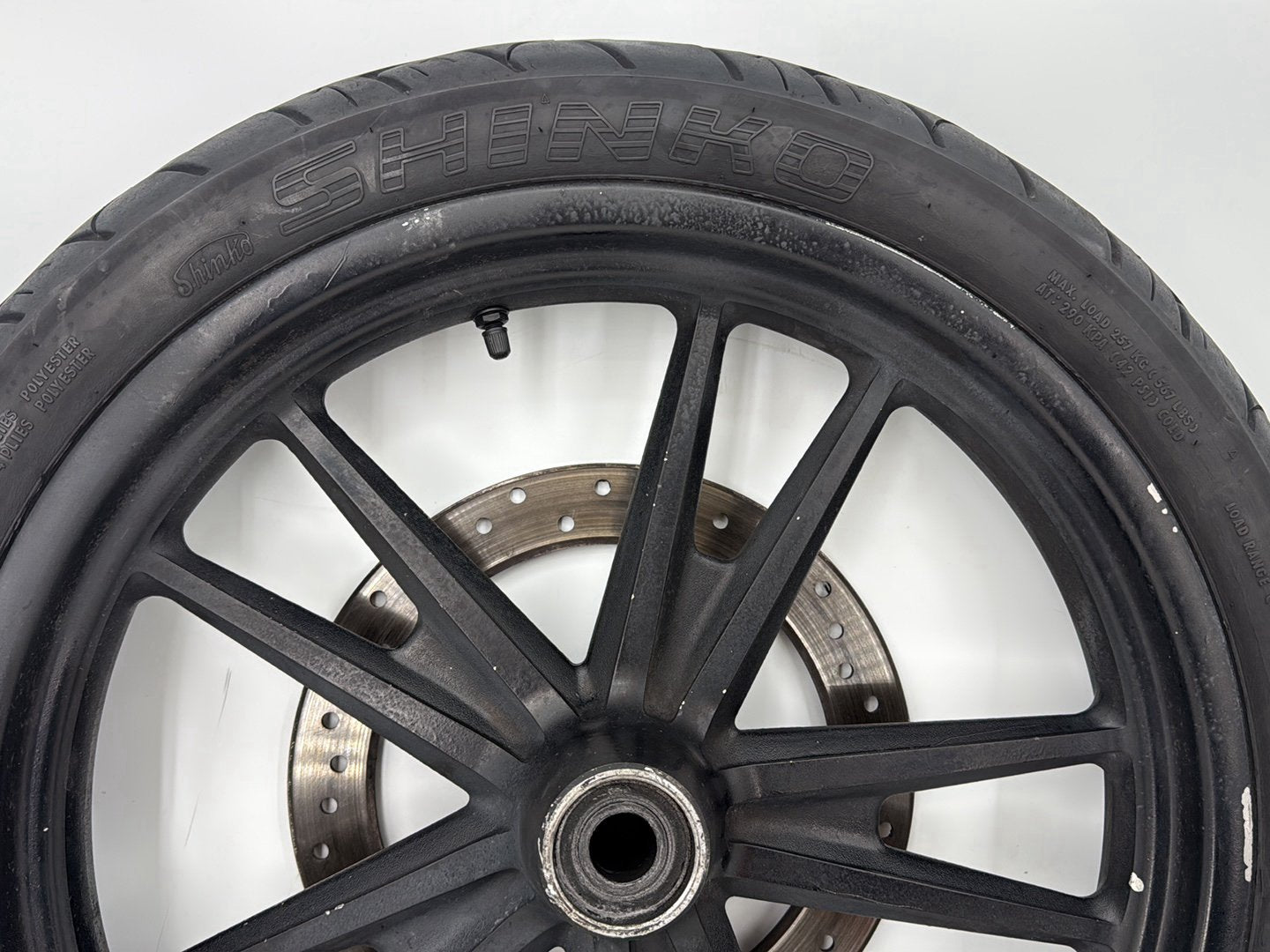 2007 - 2012 Harley-Davidson Dyna Super Glide Front Wheel Rim Tire  	40973-08