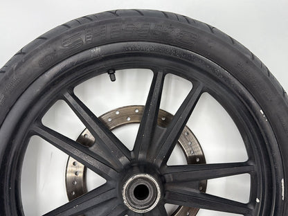 2007 - 2012 Harley-Davidson Dyna Super Glide Front Wheel Rim Tire  	40973-08