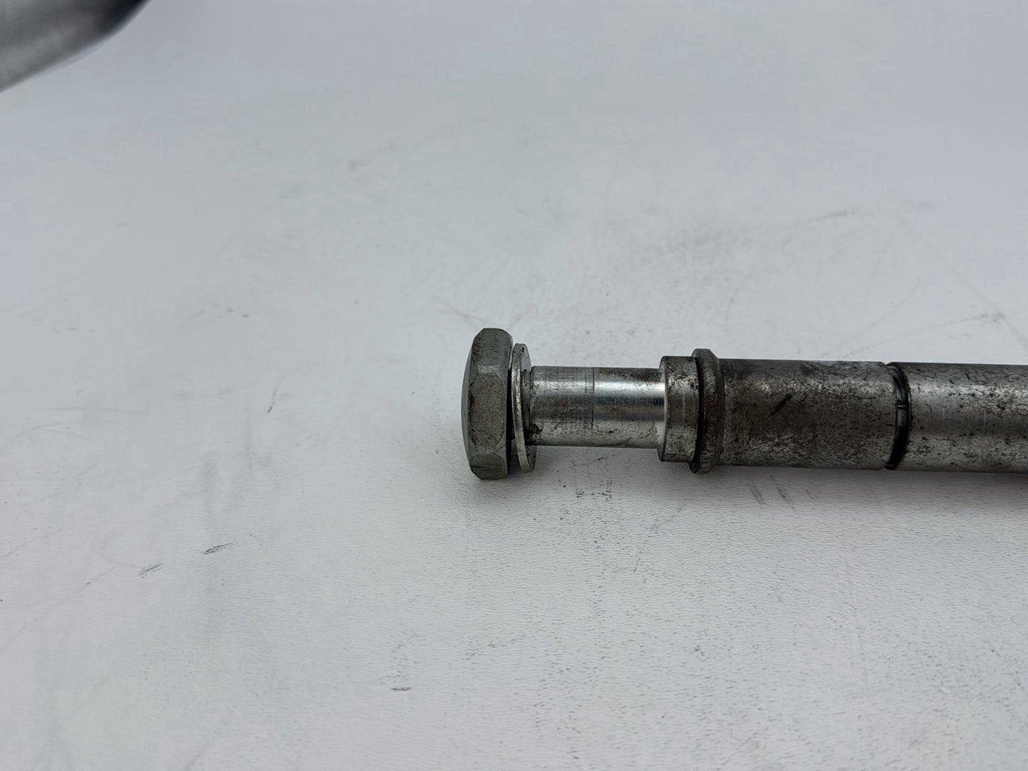 2004 Harley Softail FLSTC Heritage Classic OEM Rear Fork Swingarm Pivot Bolt Shaft