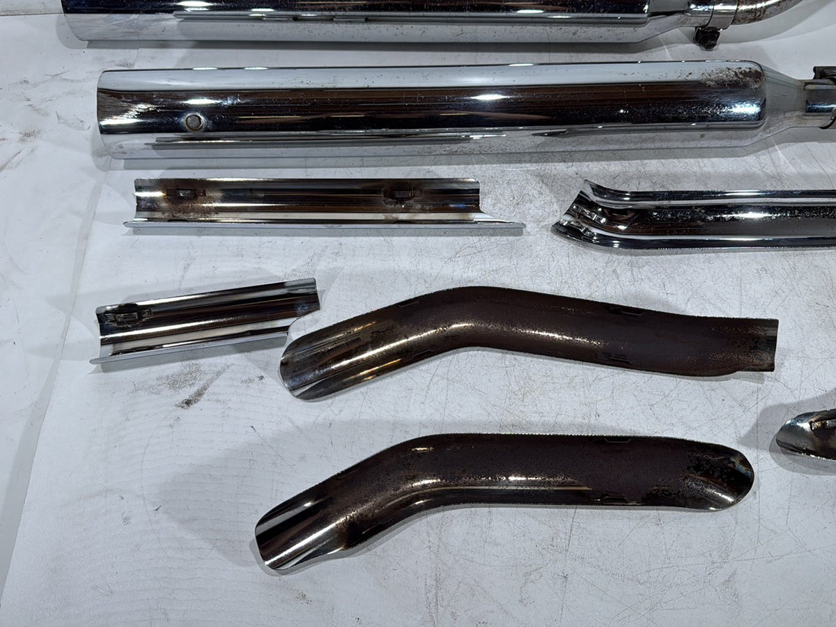 1992 Harley Electra Glide Touring OEM Exhaust 1 Header Muffler Silencer Slip On