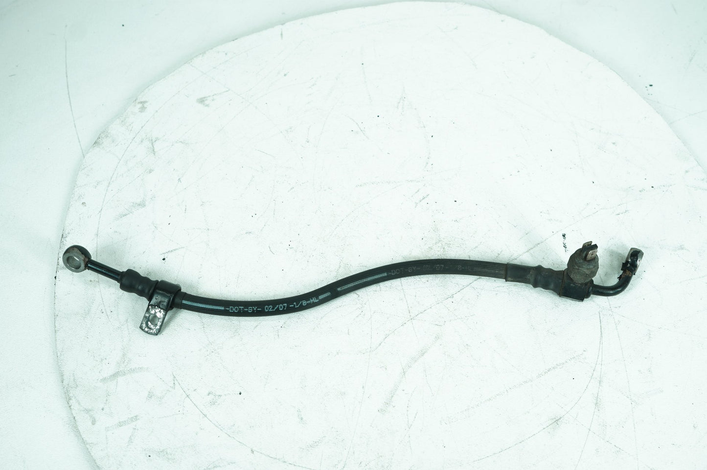 2007 - 2013 Harley-Davidson Dyna Street Bob Rear Brake Hose Line Pipe 40956-00A