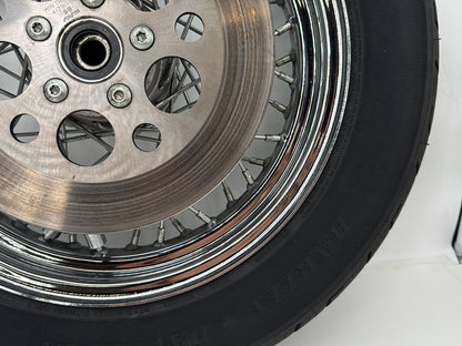 1999 - 2006 Harley-Davidson Dyna Wide Glide Rear Wheel Rim Tire Spoked 40975-86C
