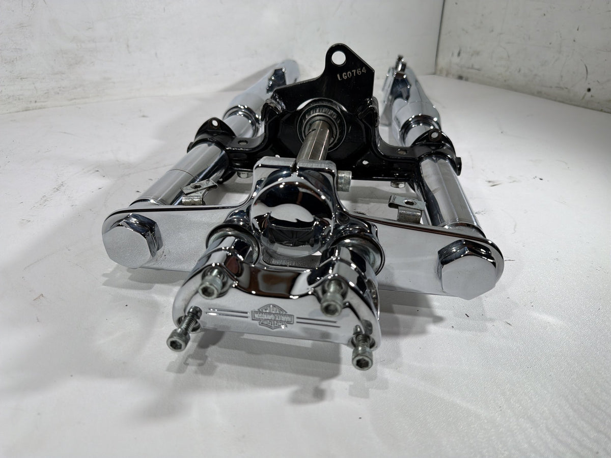 1997 Harley Heritage Softail OEM Front Triple Tree Set & LH RH Fork Legs Sliders