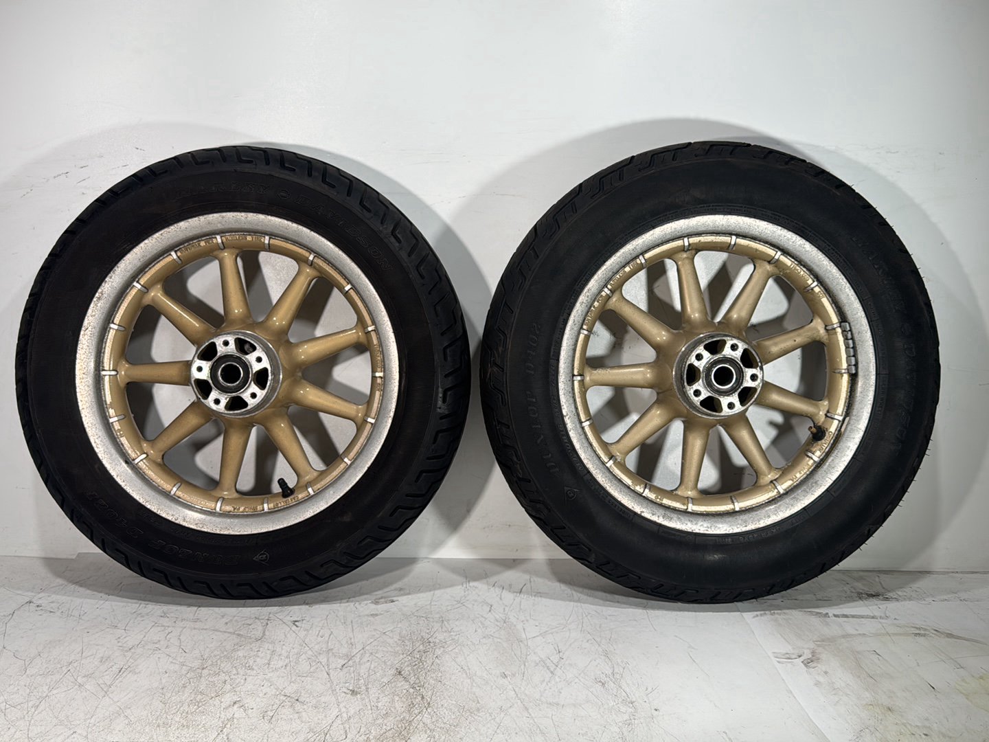 2003 Harley Electra Glide Touring Ultra FLHTCUI OEM Front & Rear Wheel Rim Tire