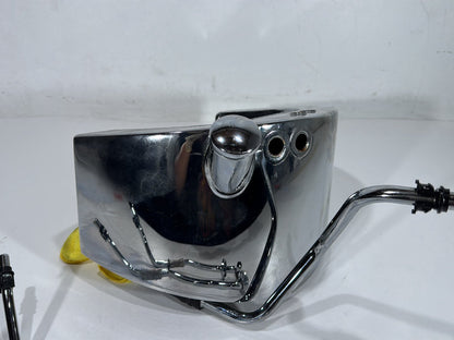2004 Harley Softail FLSTC Heritage Classic OEM Oil Tank Reservoir Bottle Canister & Dipstick