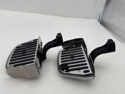2007 Harley Softail Heritage Classic FLSTC OEM Left & Right Passenger Floorboard Foot Rest