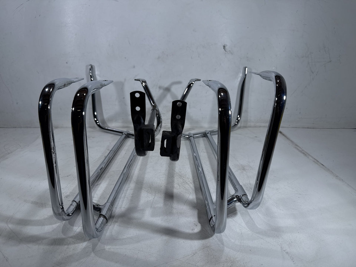 2001 Harley Electra Glide Touring OEM Rear Left Right Saddlebag Guard Rails Bar