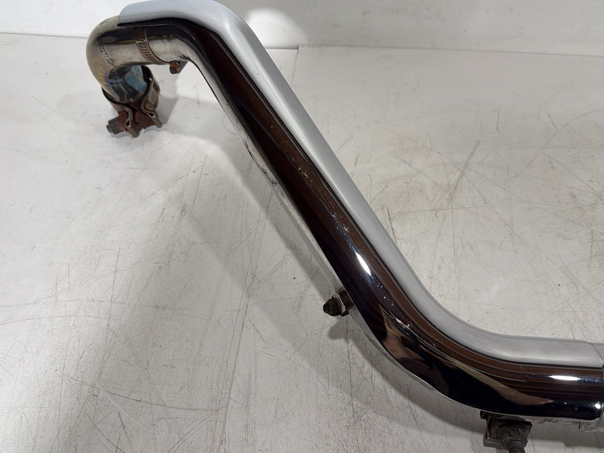 02 Harley Touring CVO Screamin Road King Exhaust 1 Pipe Muffler Silencer Slip On