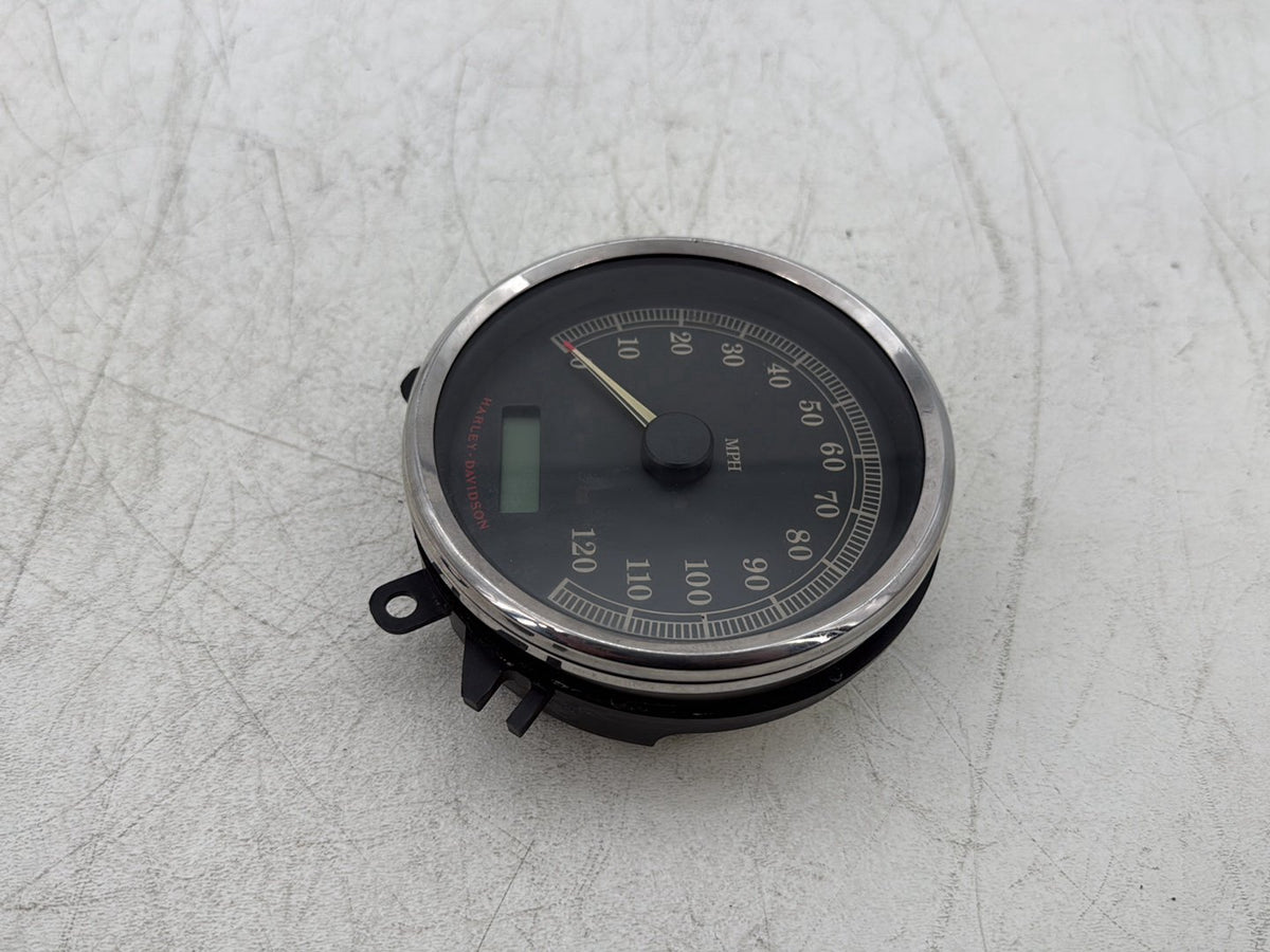 2011 Harley Softail FLSTFB Fat Boy OEM Speedo Speedometer Gauge Cluster 28K
