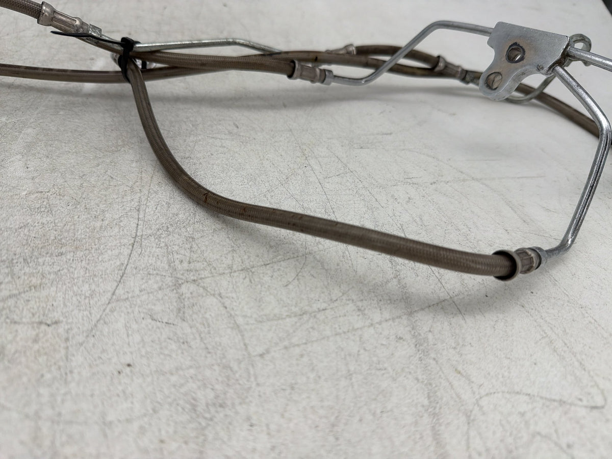 2009 Harley Electra Touring CVO Screamin Eagle OEM Front Brake Hose Line Pipe