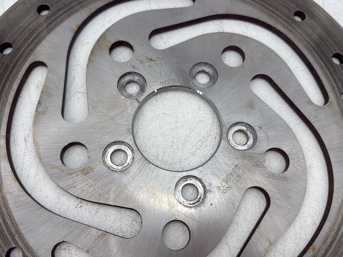 2001 Harley Sportster 883 Hugger XLH883 OEM Rear Brake 1 Rotor Disc