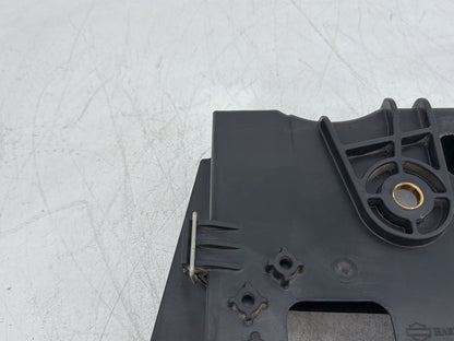 2010 Harley Dyna Fat Bob FXDF OEM Battery Tray Bracket Holder Carrier