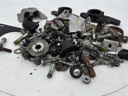 1999 - 2006 Harley-Davidson Touring Electra Glide Hardware Bolts Nuts & Brackets w/ Left Right Fork Swingarm Brackets