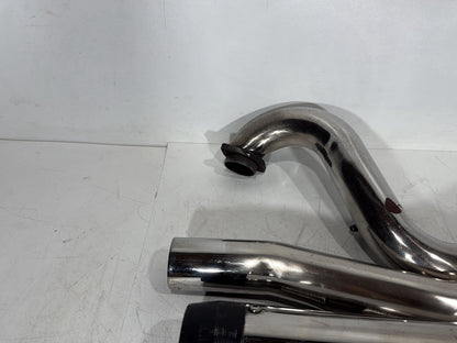 2006 Harley Touring FLHRI Road King OEM Exhaust Header Pipes Muffler