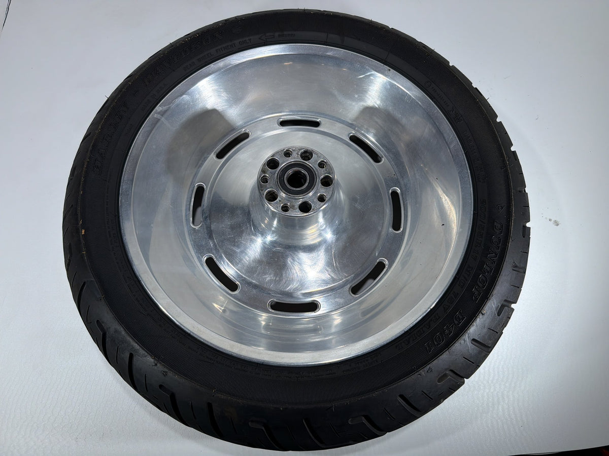 2008 Harley Softail Custom FXSTC OEM Rear Wheel Rim Tire 200/55R17 78V 17"