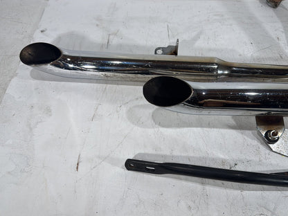 1997 Harley Sportster 1200 XL1200C OEM Exhaust Header Pipes Muffler SCRATCHED