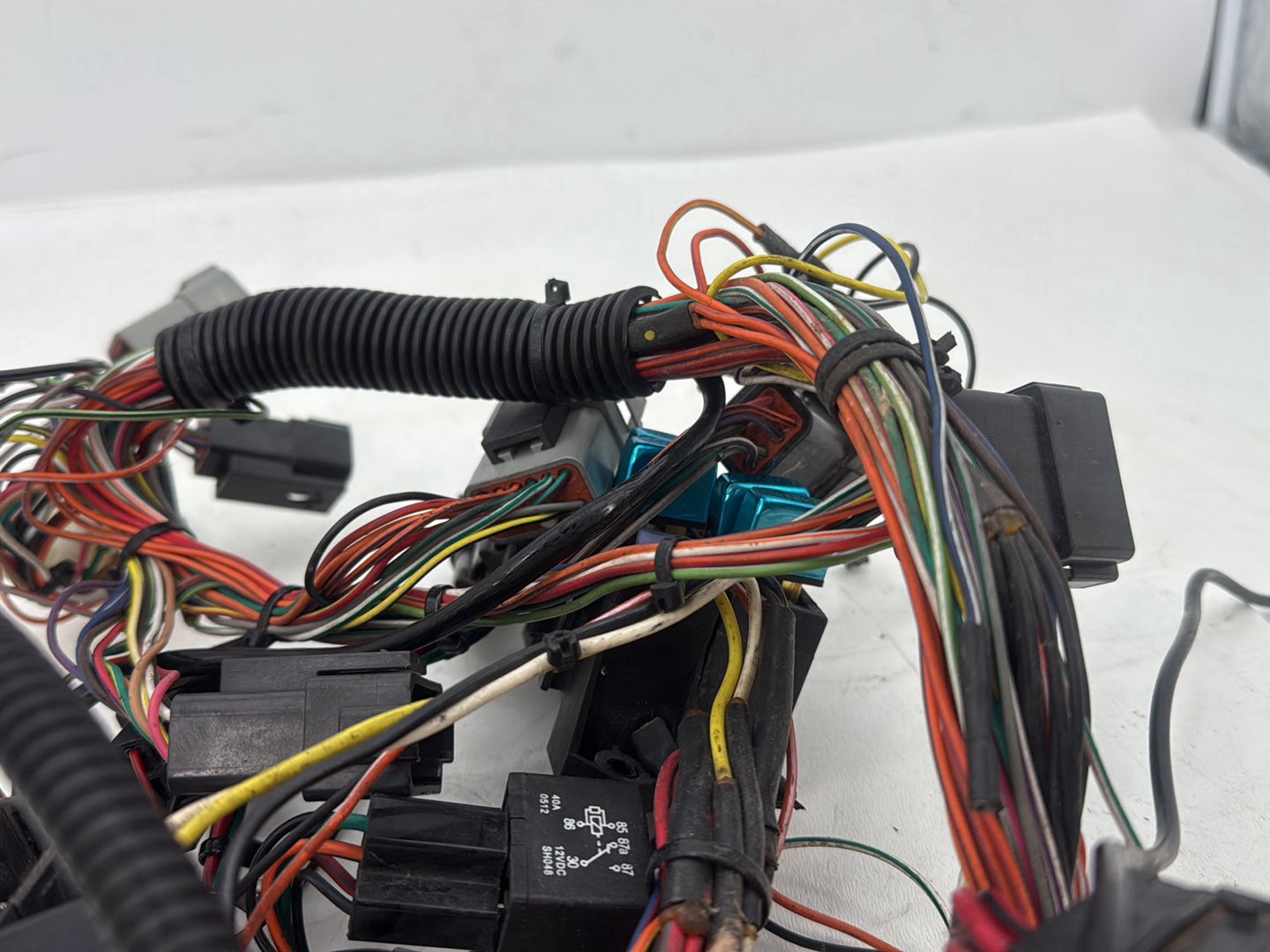 1995 Harley Touring FLHTCI Electra Glide Classic OEM Front Sub Wiring Harness Loom Interconnect