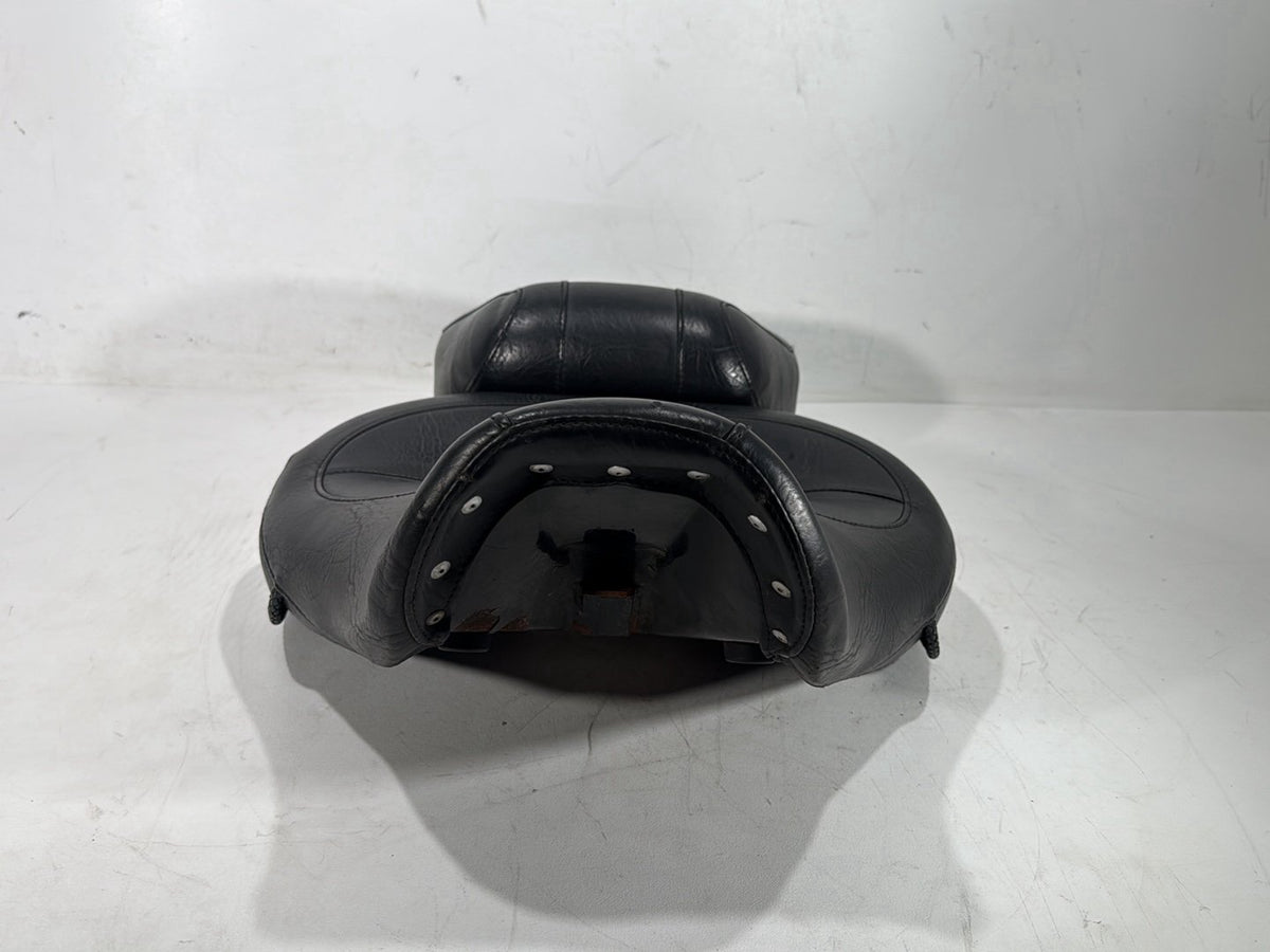 2000 Harley Dyna Wide Glide Passenger Rider Driver Seat Saddle Mustang * TORN *