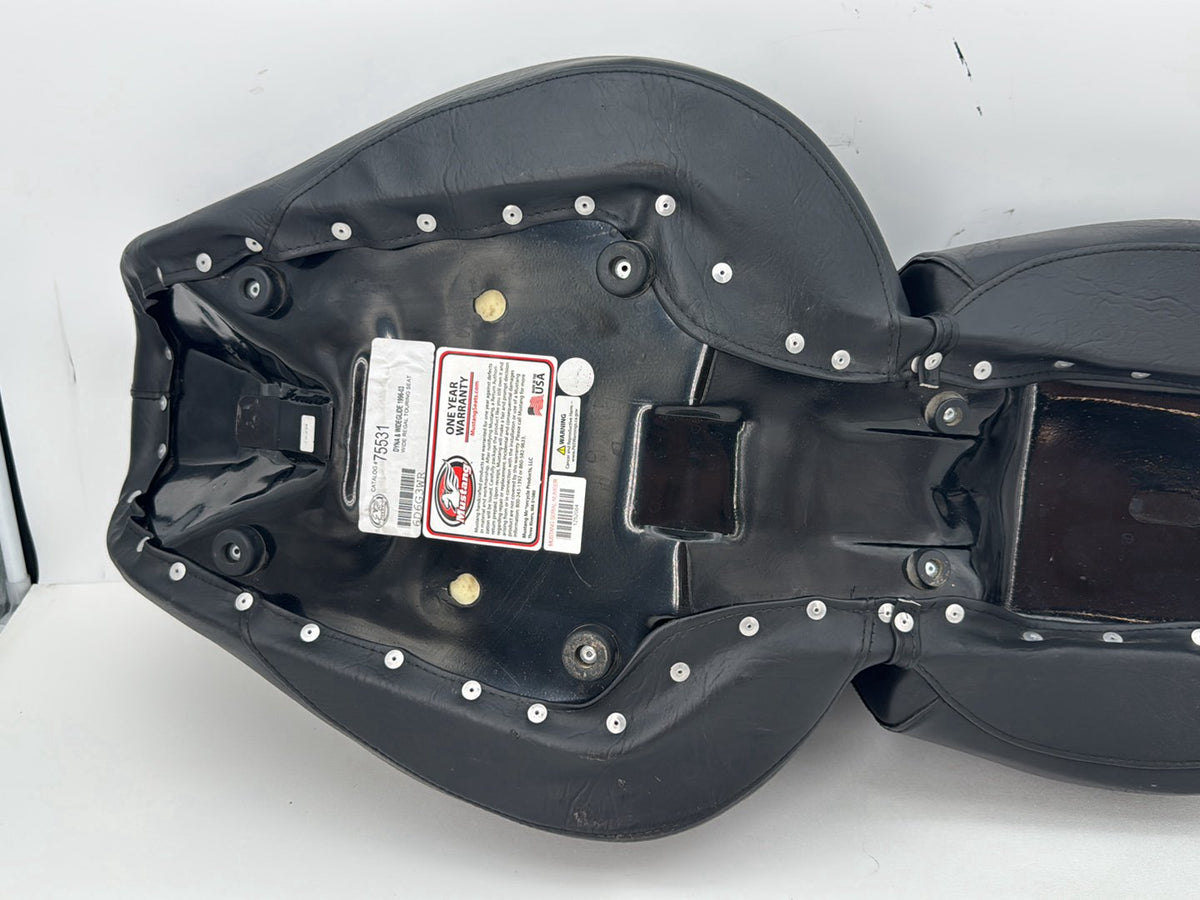 1999 Harley Dyna FXDWG Wide Glide OEM Passenger Rider Driver Seat Saddle MUSTANG